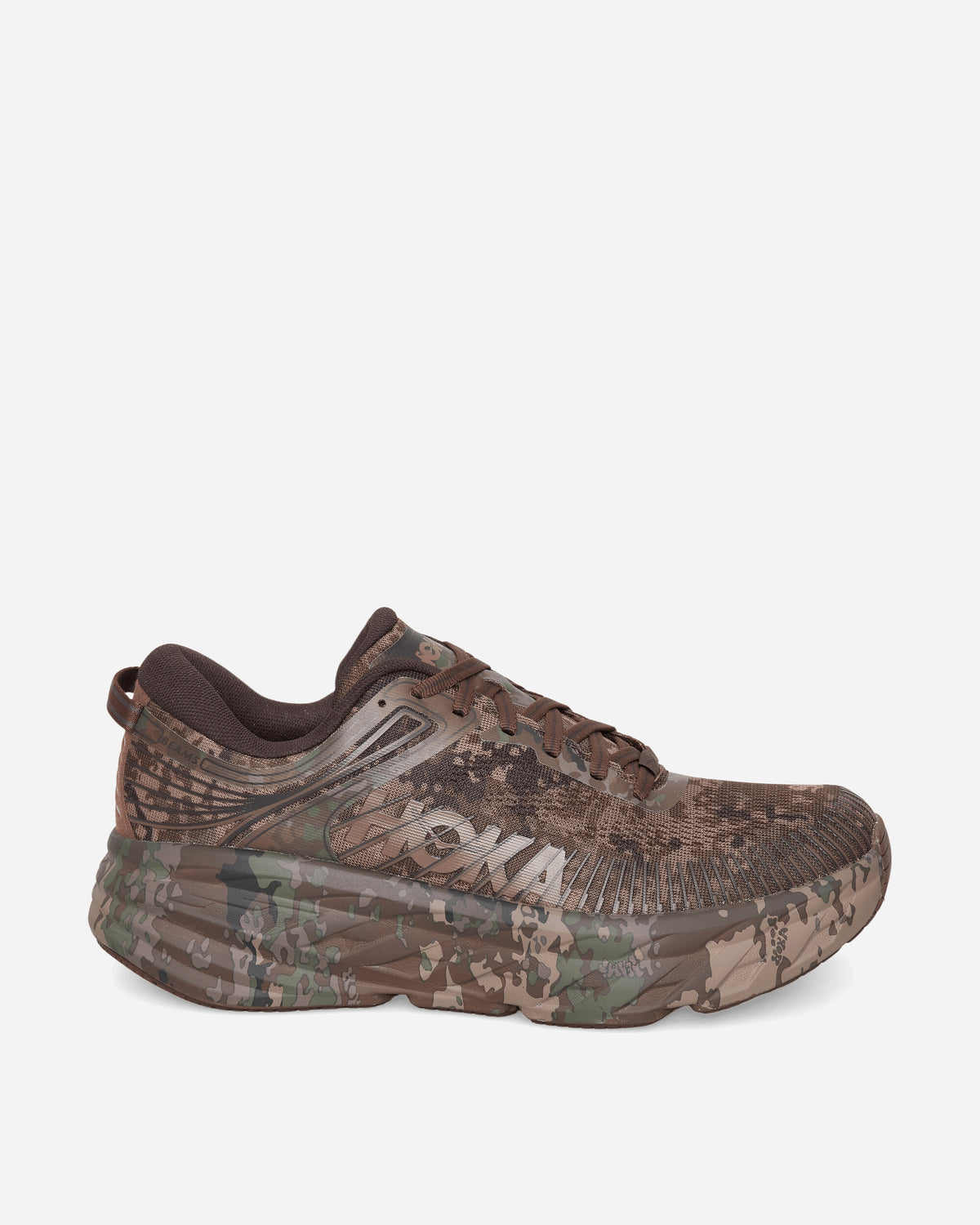 Hoka One One U Bondi 7 Beams Chestnut/Black Bean Sneakers Low 1183211-CCKB