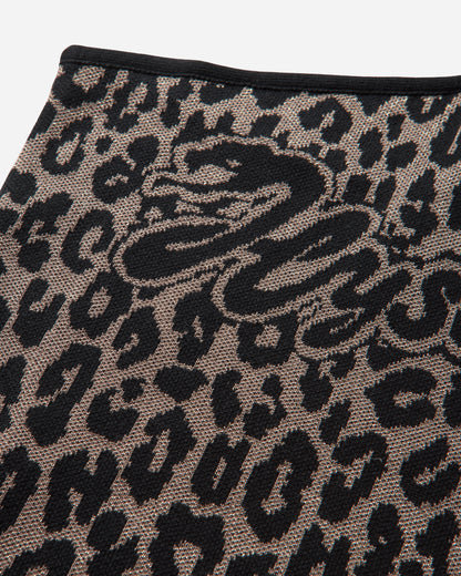 Hysteric Glamour Wmns Snake Logo Jacquard Halter Neck Top Brown Knitwears Cardigans 01263NV01 83