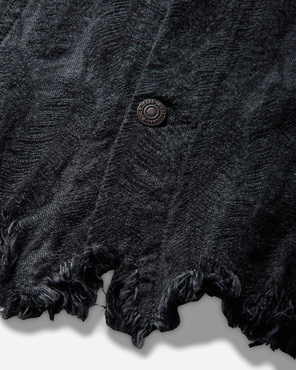 KAPITAL 12Oz Magpie Denim 3Rd Jkt Black - Black Coats and Jackets Denim Jackets K2503LJ024 BLKXBLK