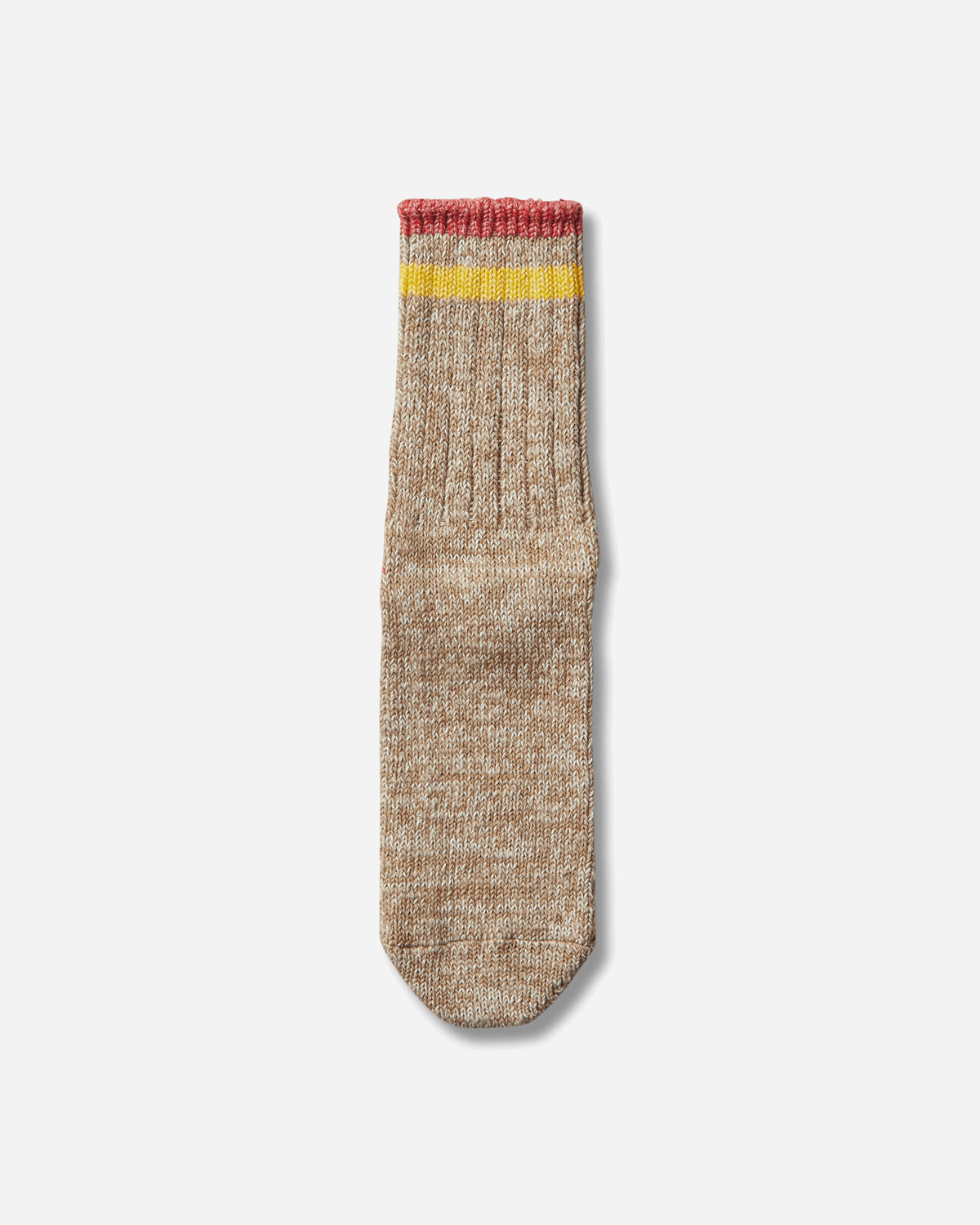 KAPITAL 60 Yarns Ivy Rainbowy Happy Heel-Hold Socks Beige - Pink Underwear Socks K2504XS534 BEIGEXPINK