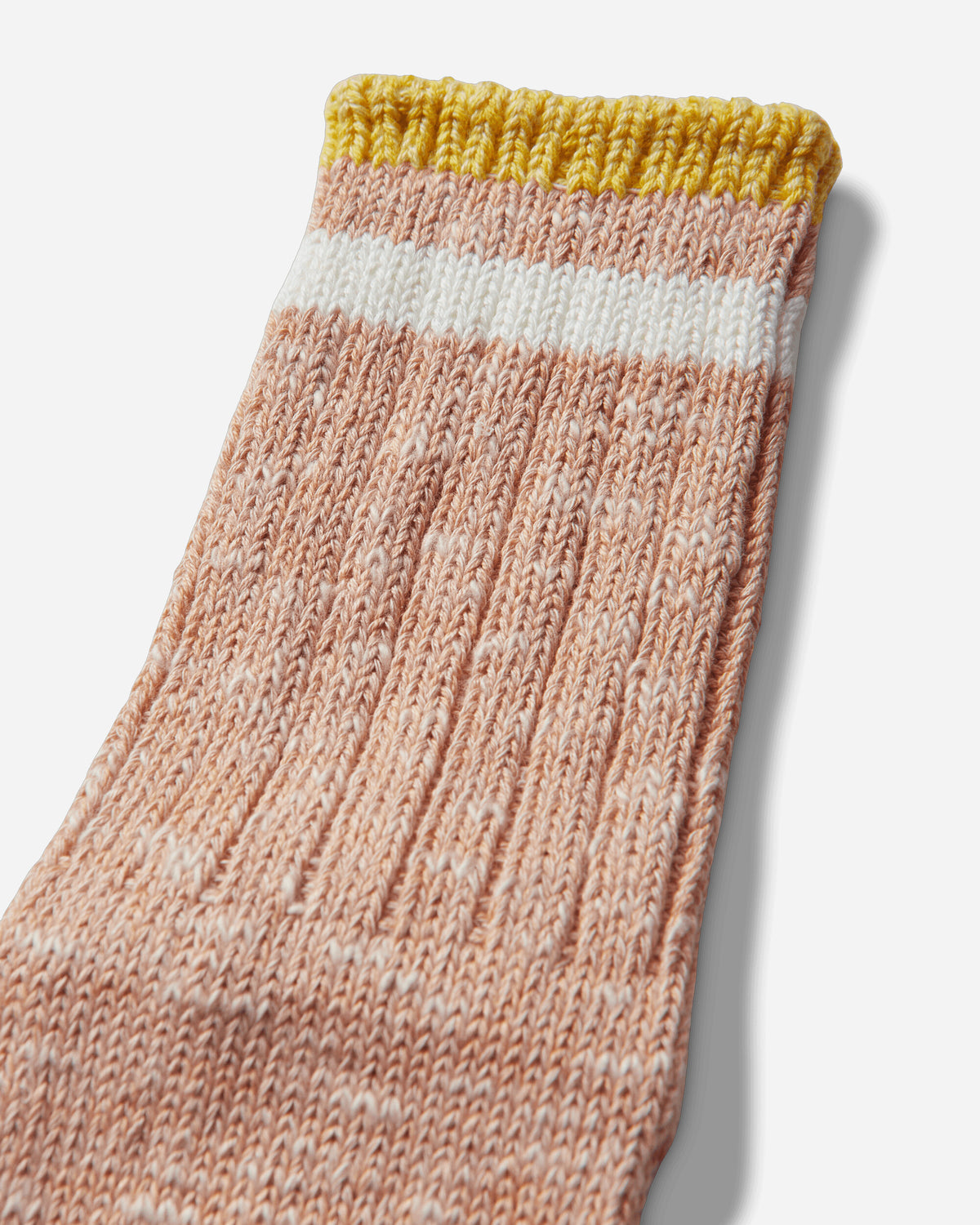 KAPITAL 60 Yarns Ivy Rainbowy Happy Heel-Hold Socks Orange - Pink Underwear Socks K2504XS534 ORANGEXPINK