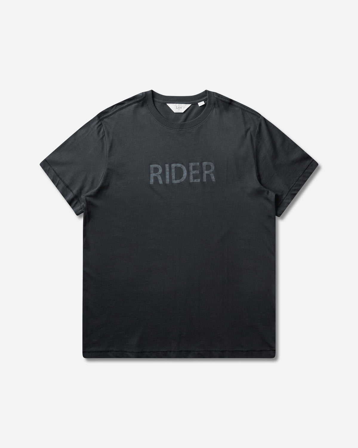 Lee 101 101 Short Slv Graphic Tee Washed Bl Washed Black T-Shirts Shortsleeve F112387718 Washed Black