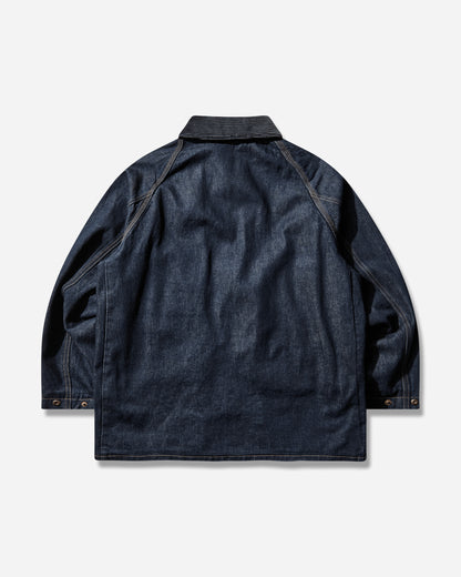 Levi's X Barbour Os Bedale Dark Indigo Coats and Jackets Jackets 003FP00000 001