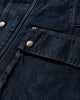 Levi's X Barbour Os Bedale Dark Indigo Coats and Jackets Jackets 003FP00000 001
