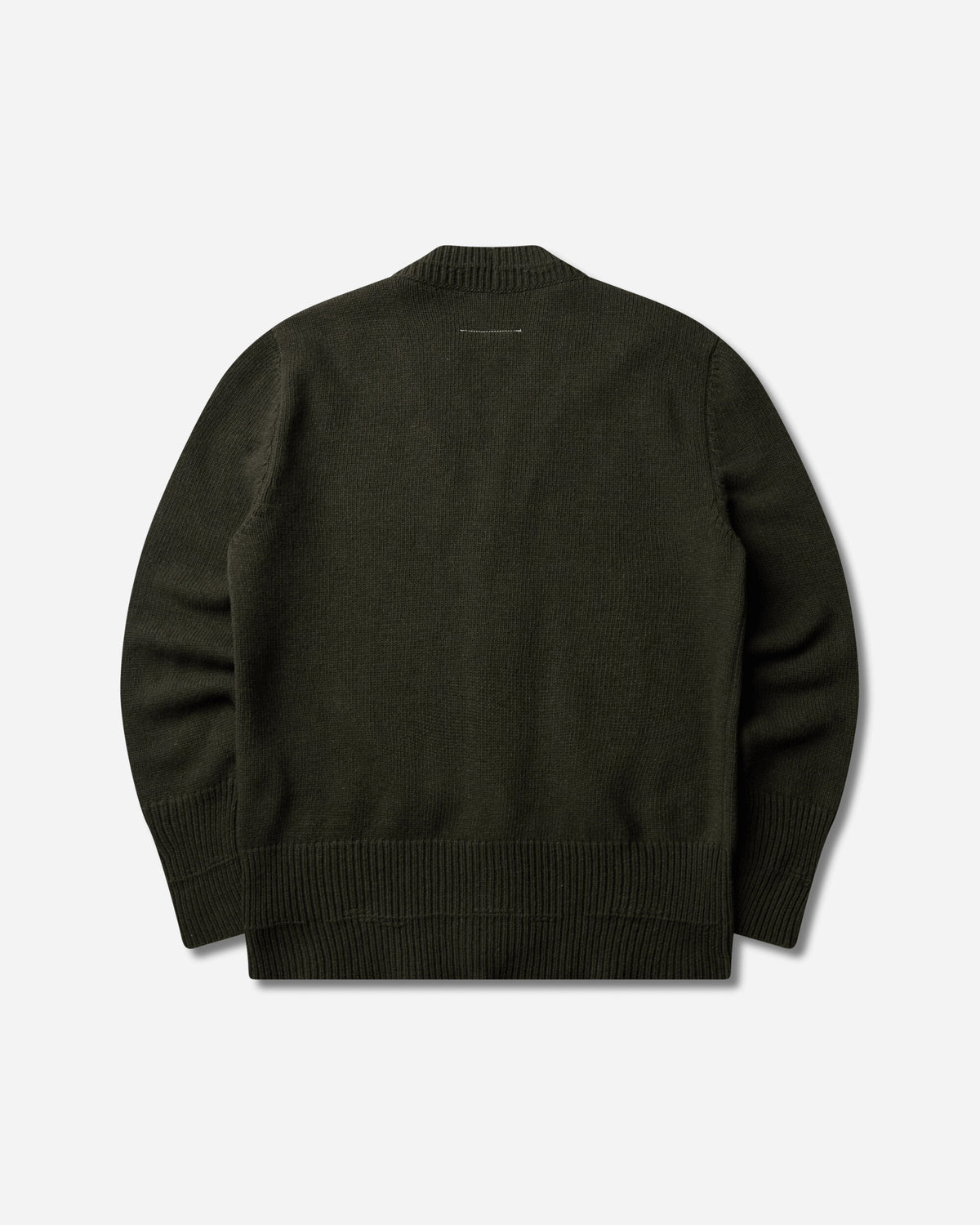 MM6 Maison Margiela Cardigan Khaki Knitwears Cardigans SH0HP0014 697