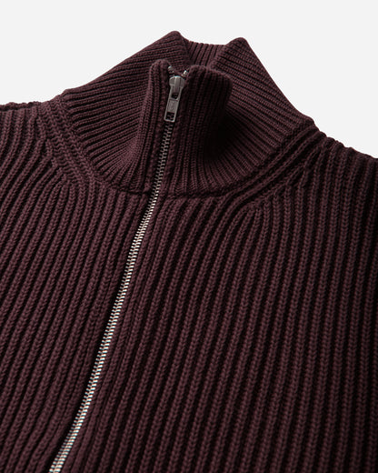 MM6 Maison Margiela Sportsjacket Ciocolat Knitwears Cardigans SH0AM0021 144