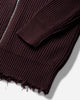 MM6 Maison Margiela Sportsjacket Ciocolat Knitwears Cardigans SH0AM0021 144