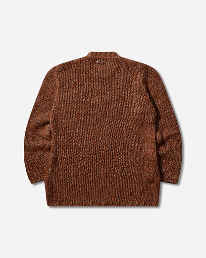 Magliano Web Knit Tee Shiny Rust T-Shirts Longsleeve MGSS26TT01199 6153