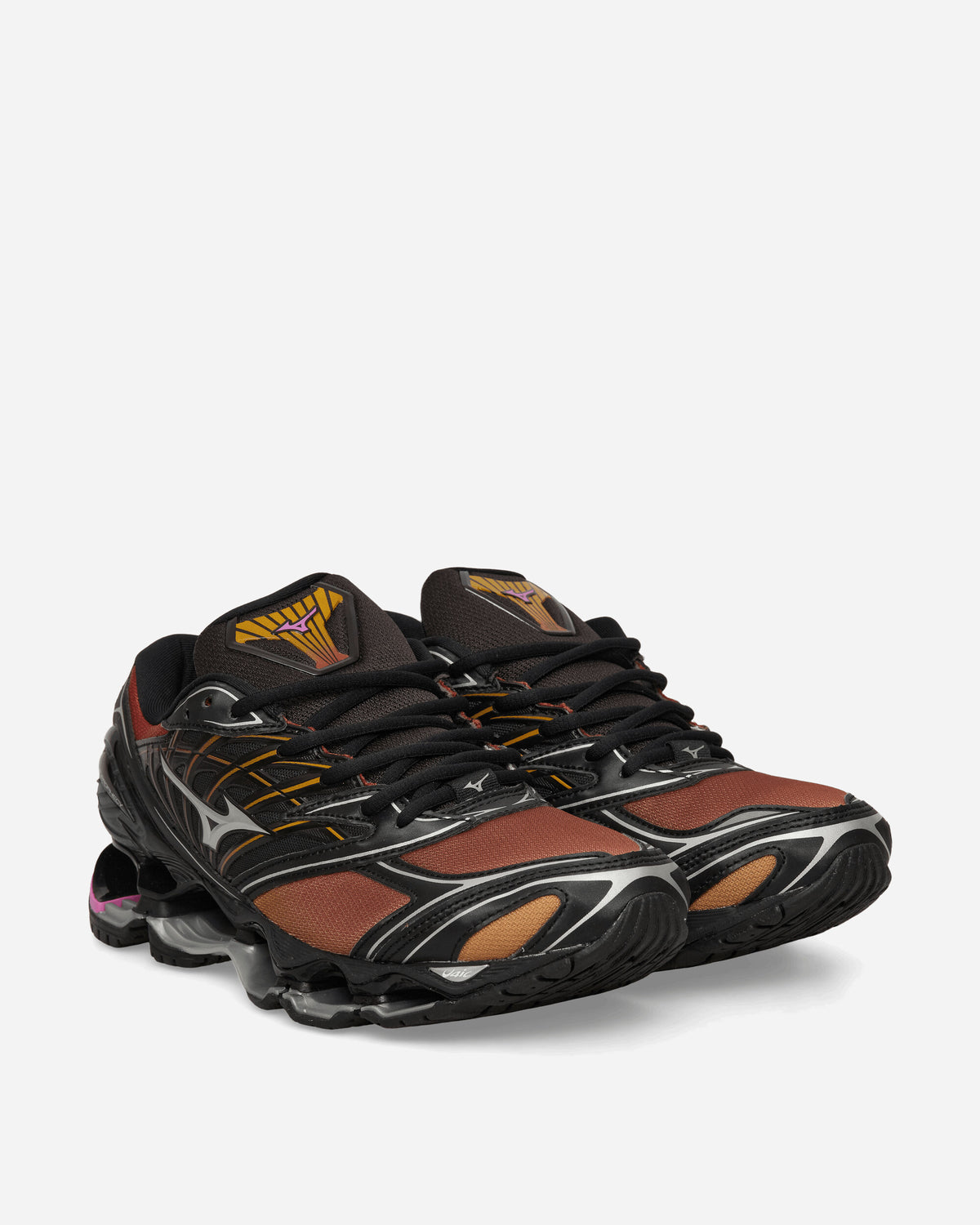 Mizuno Shoe Wave Prophecy Ls Harvest Gold/Silver/Black Sneakers Low D1GA260I-02