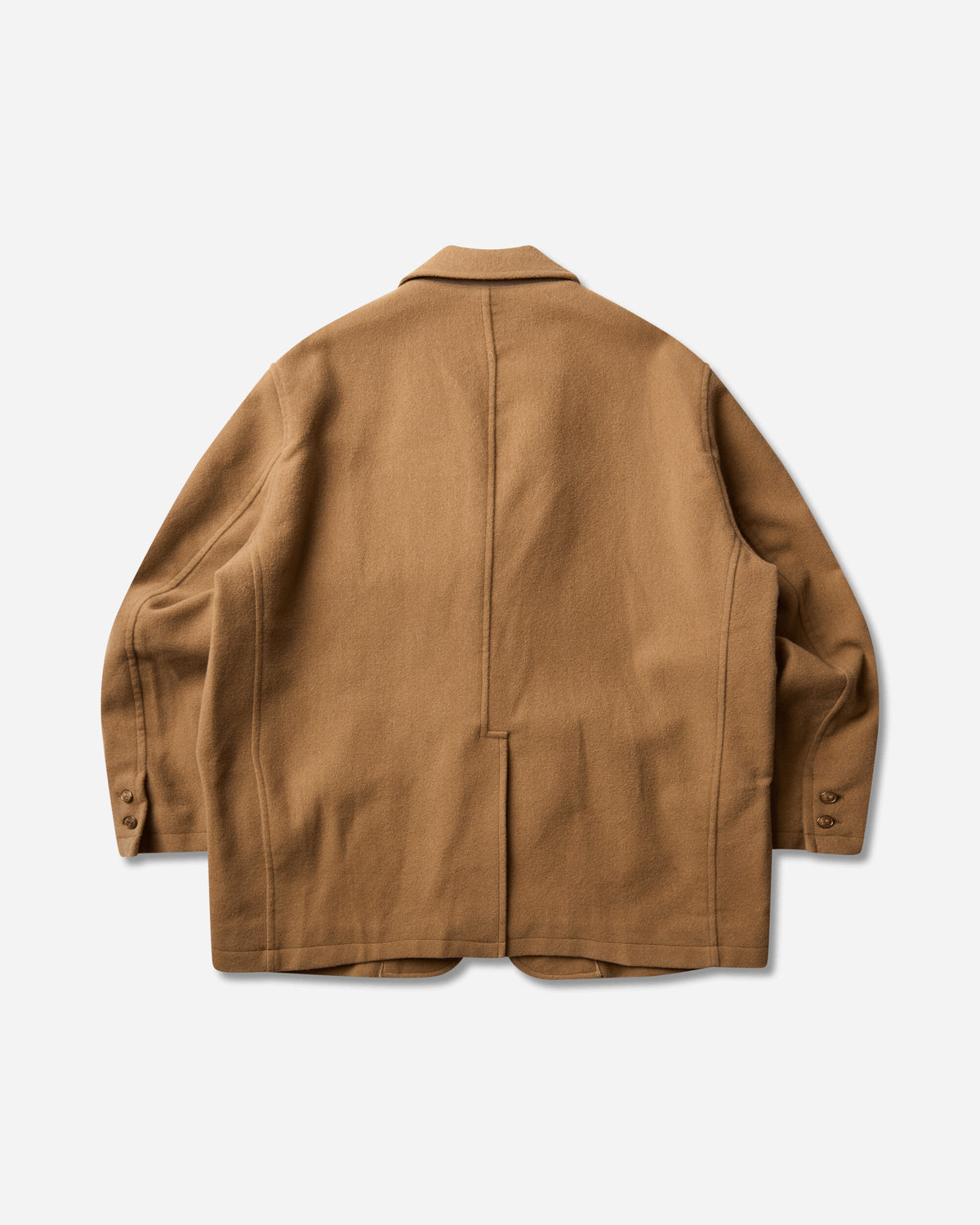 Needles Needles Easy Blazer Wool Moleskin Camel Coats and Jackets Blazers TY115 CAMEL