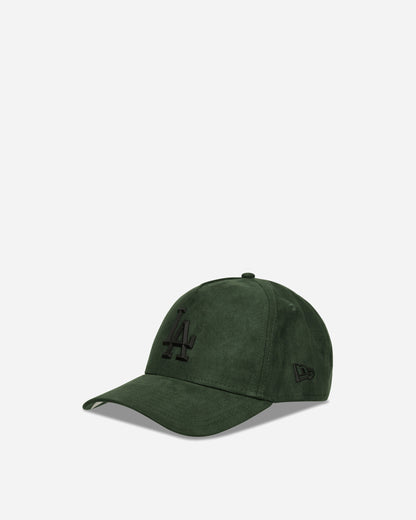 New Era Faux Suede E-Frame Dark Green Hats Caps 60580813 301