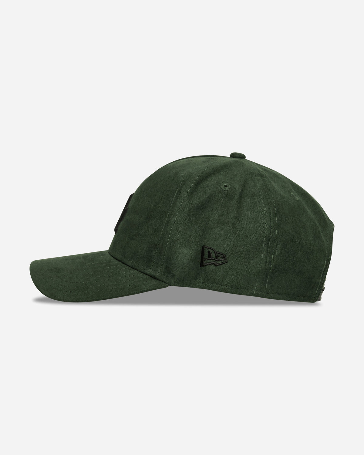 New Era Faux Suede E-Frame Dark Green Hats Caps 60580813 301