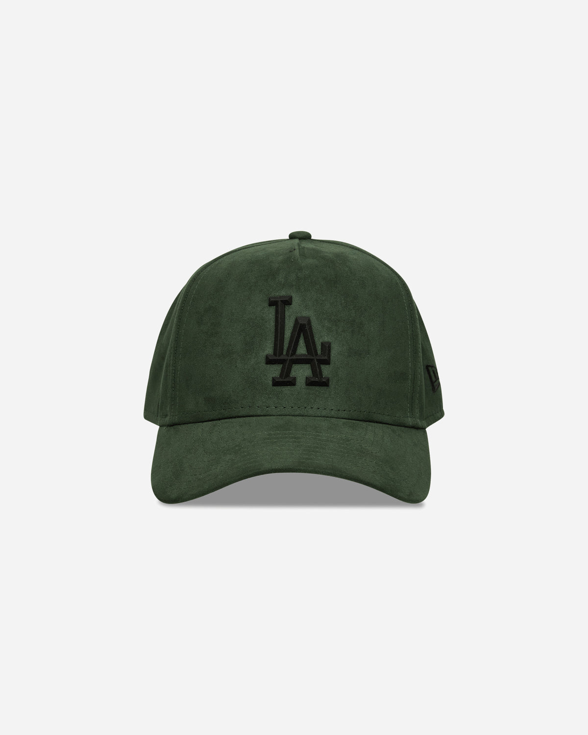 New Era Faux Suede E-Frame Dark Green Hats Caps 60580813 301