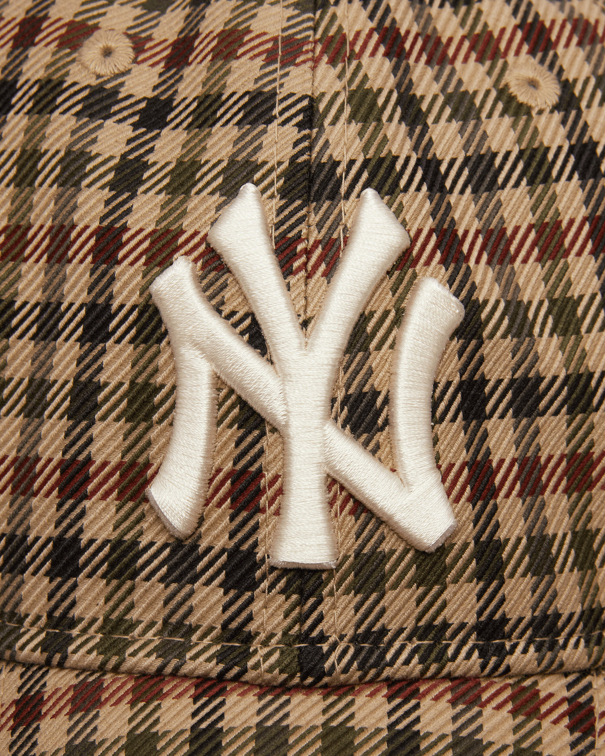New Era Img Wr Check 9Twenty Light Beige Hats Caps 60915865 270