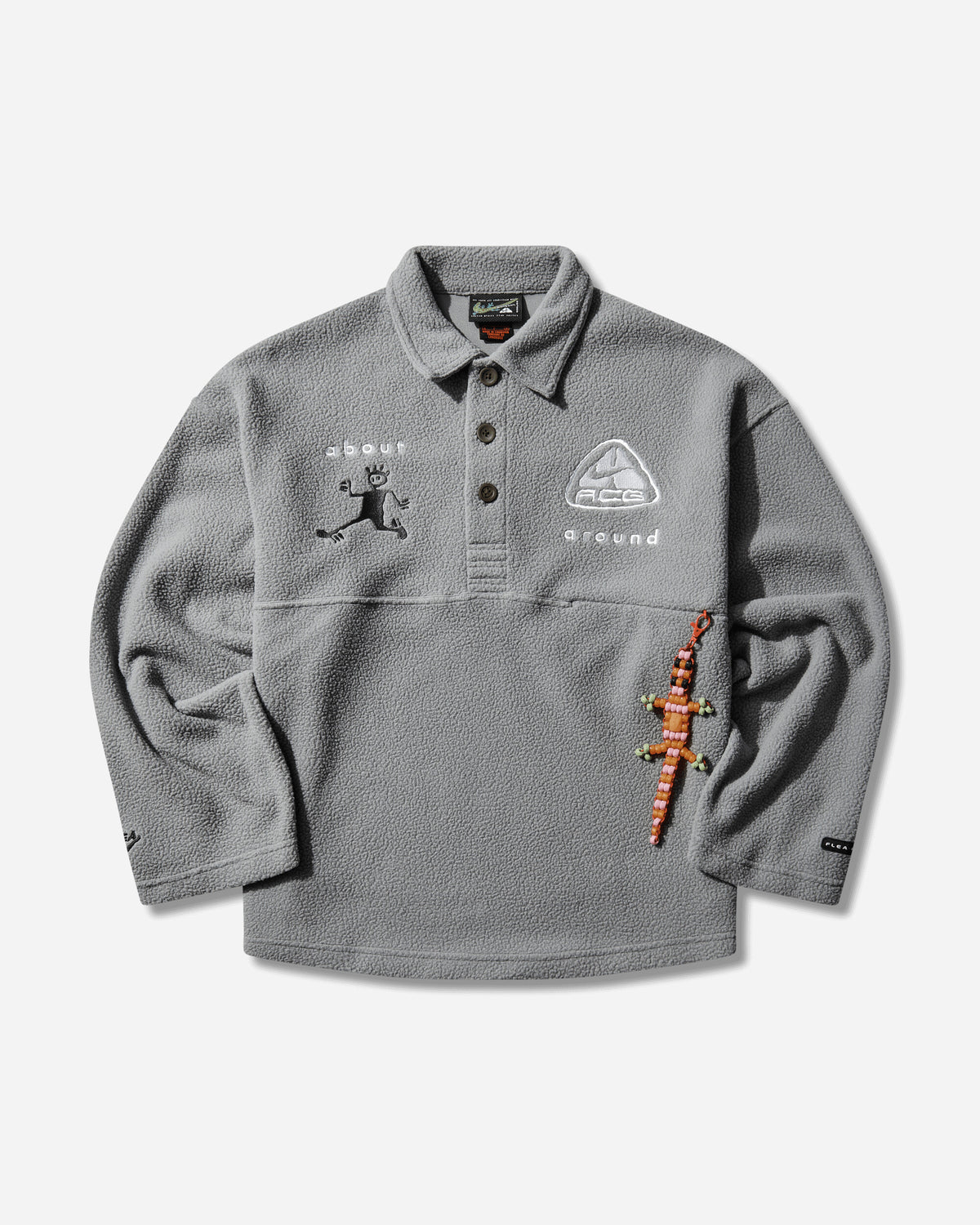Nike M Nrg Cpfm Ls Polo 2 Smoke Grey T-Shirts Longsleeve II1121-084