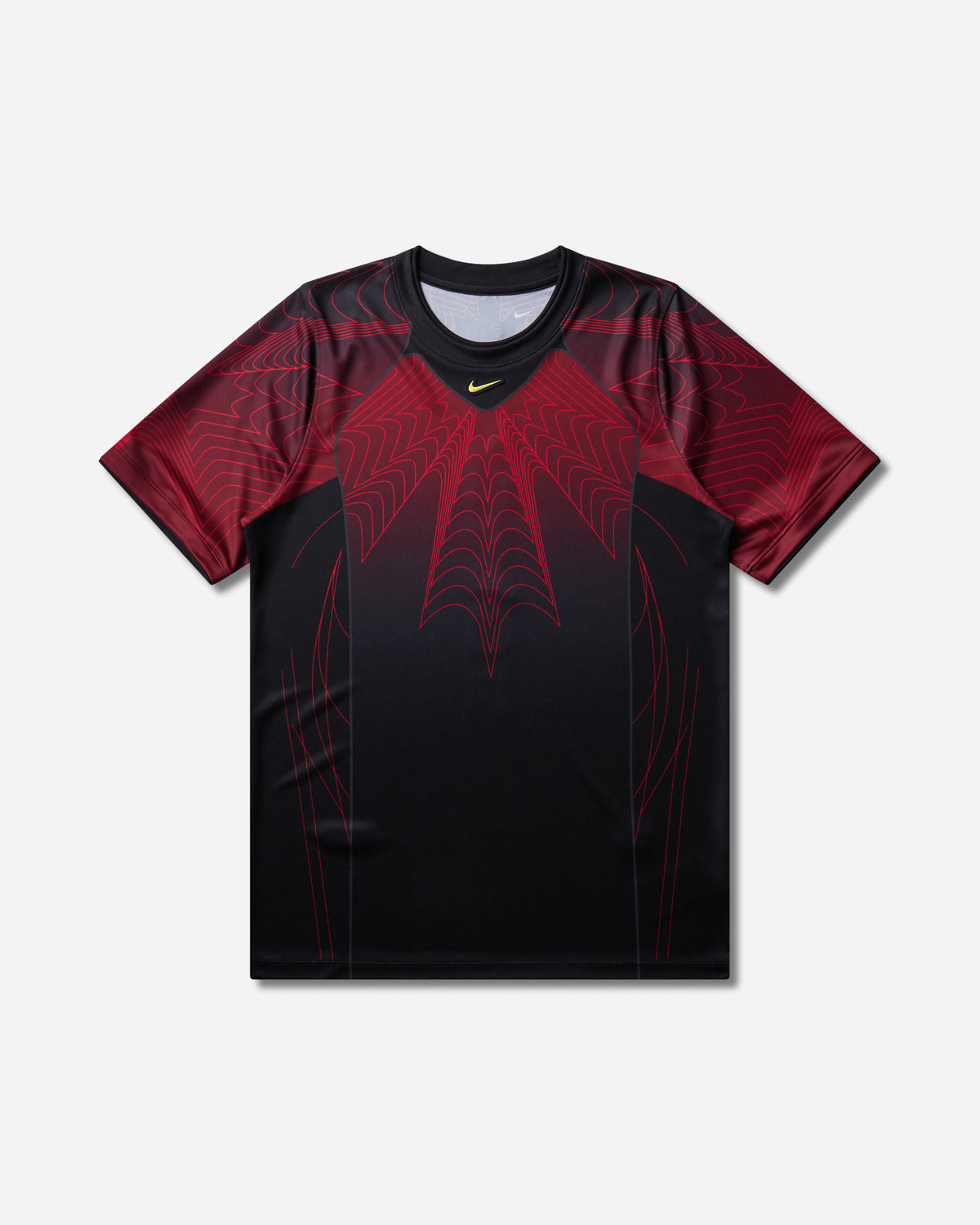 Nike Cax M Nk Df Acdpr X2 Ss Pm Top Black/University Red/Sonic Yel T-Shirts Shortsleeve IH1657-010