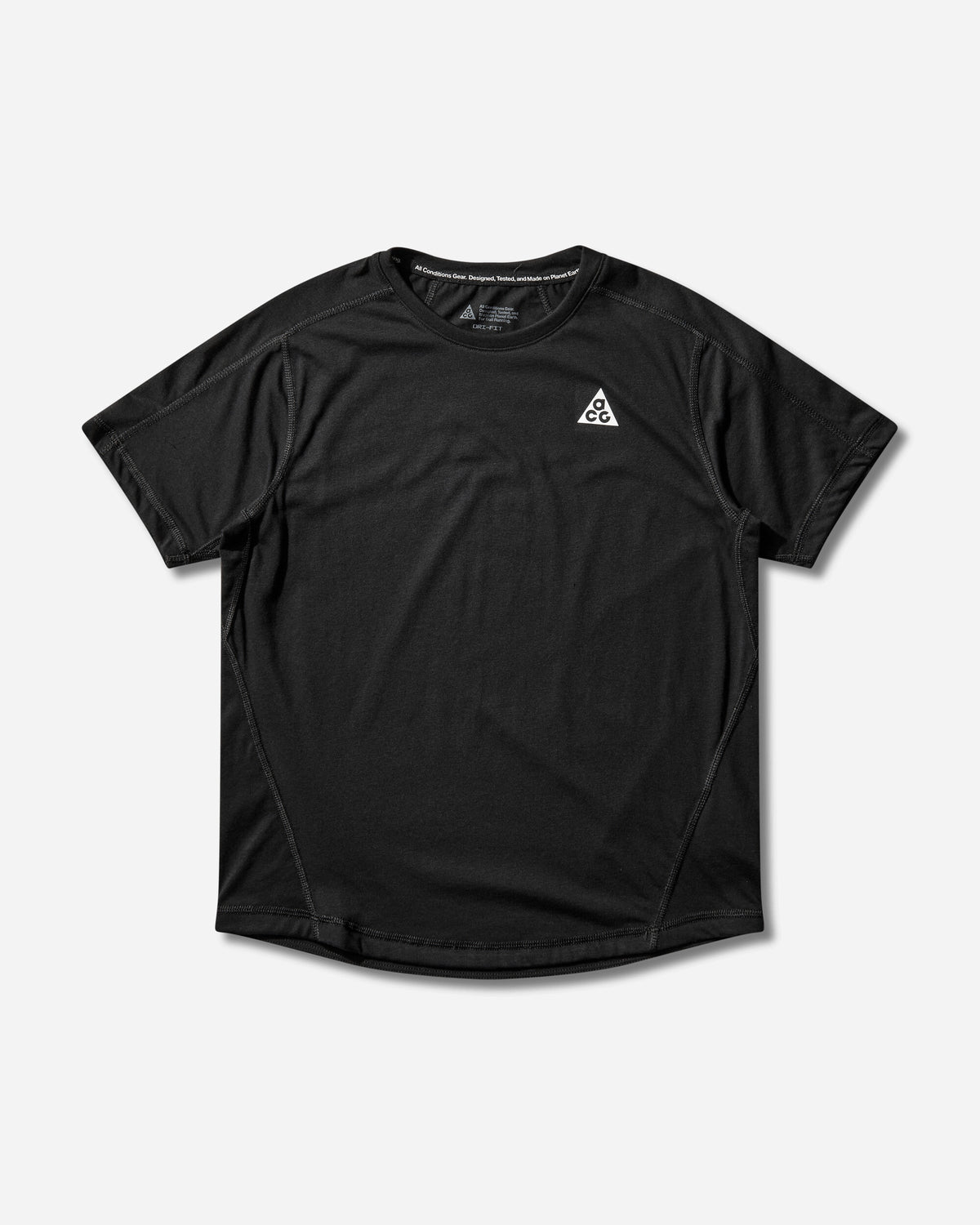 Nike W Acg Trail Df Ss Top Black/Summit White T-Shirts Shortsleeve IO9650-010