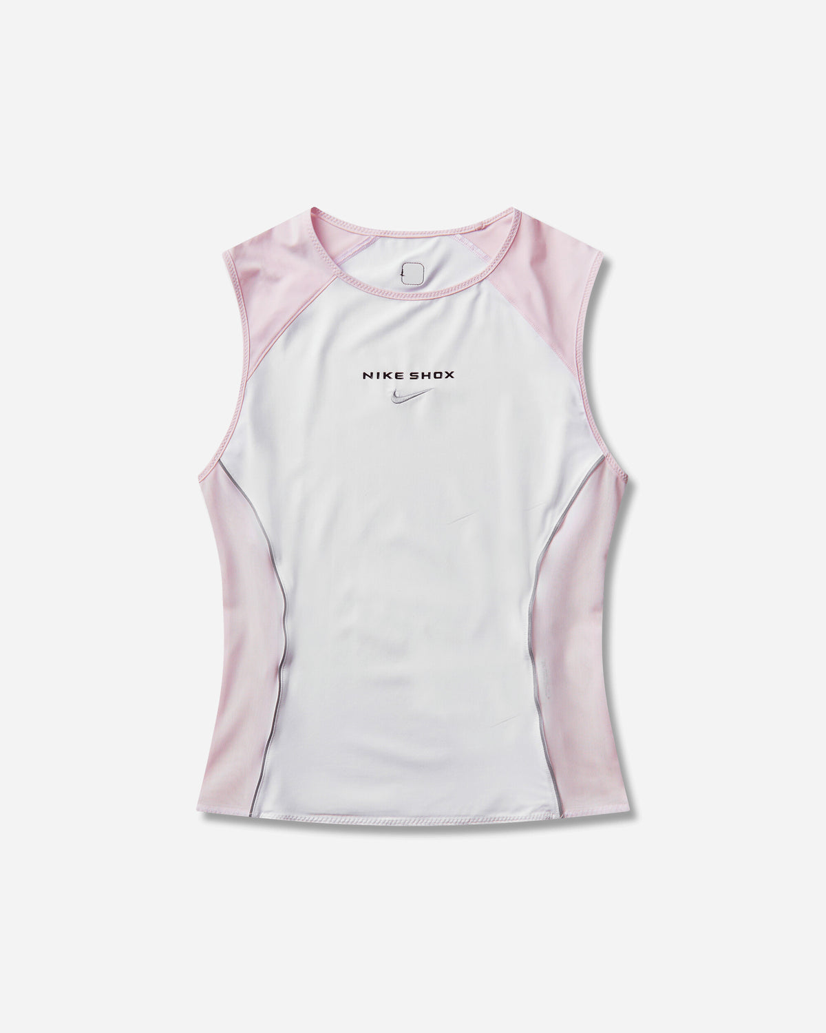 Nike W Shox Tank White/Pearl Pink T-Shirts Top IO8381-100