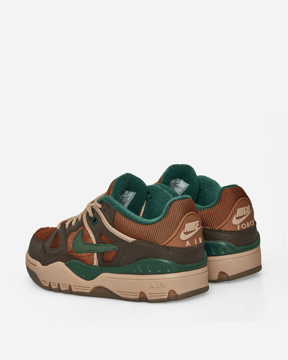 Nike Nike Air Force 3 Low Sp Baroque Brown/Fir Sneakers Low HQ0260-201