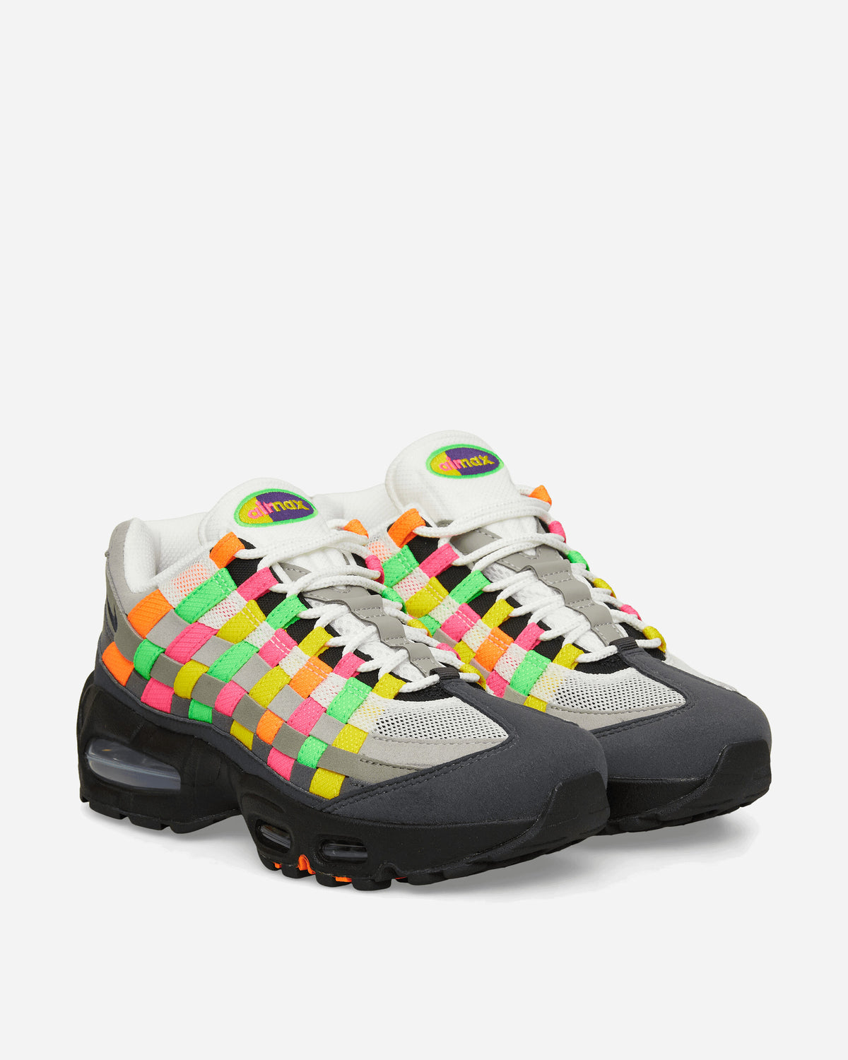 Nike Nike Air Max 95 Big Bubble Woven White/Purple Dynasty/Grey Sneakers Low IB3695-100