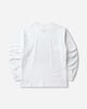 No Problemo No Silence Ls Tee White T-Shirts Longsleeve NP6003006 White