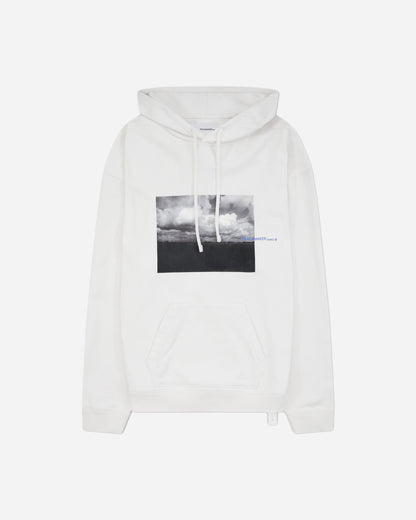 OAMC Peacemaker Loose Fit Hoodie Star Print White Sweatshirts Hoodies PCM2OH01LFT00201 01