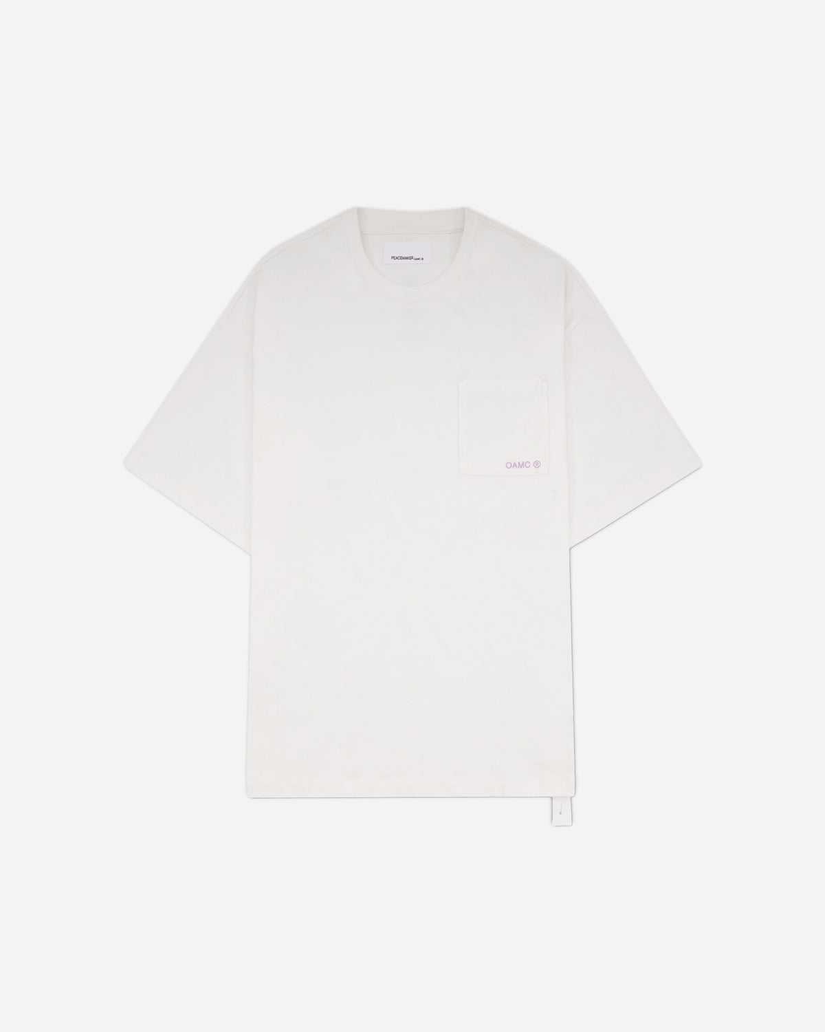 OAMC Peacemaker Pocket Tee  Landscape Print White T-Shirts Top PCM3OT03FJE001001 WHITE