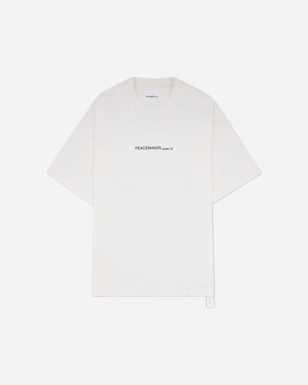 OAMC Peacemaker Regular Tee  Birds Print White T-Shirts Top PCM3OT01BJE001001 WHITE
