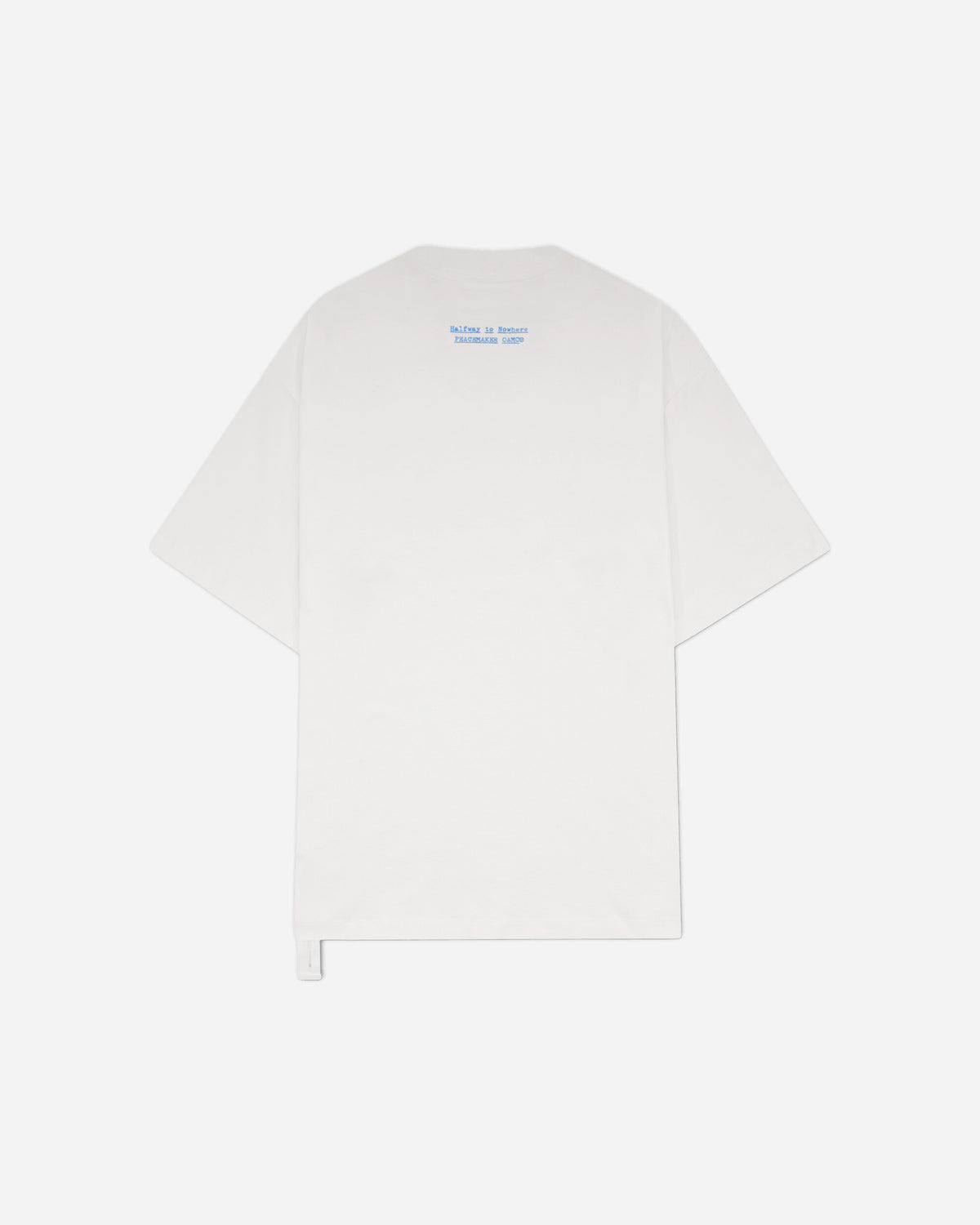 OAMC Peacemaker Regular Tee  Flower Print White T-Shirts Top PCM3OT01EJE001001 WHITE