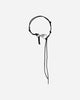 Our Legacy Ladon Black Leather Small Accessories Lanyards A2208LBL 001
