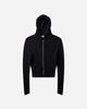 Our Legacy Wmns Compact Hood Black Fuzzy Alpaca Knitwears Cardigans W4243CB 001