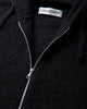 Our Legacy Wmns Compact Hood Black Fuzzy Alpaca Knitwears Cardigans W4243CB 001