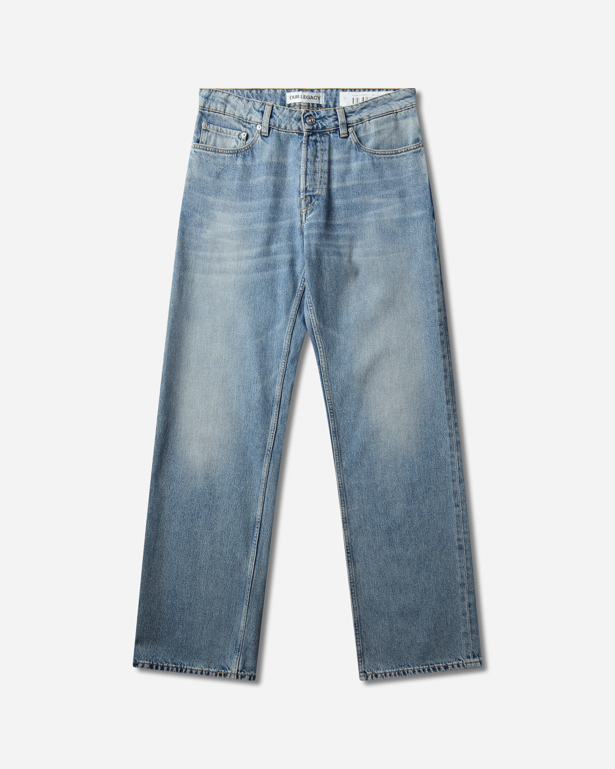 Our Legacy Slate Cut Garage Wash Pants Denim M4265SGA 001
