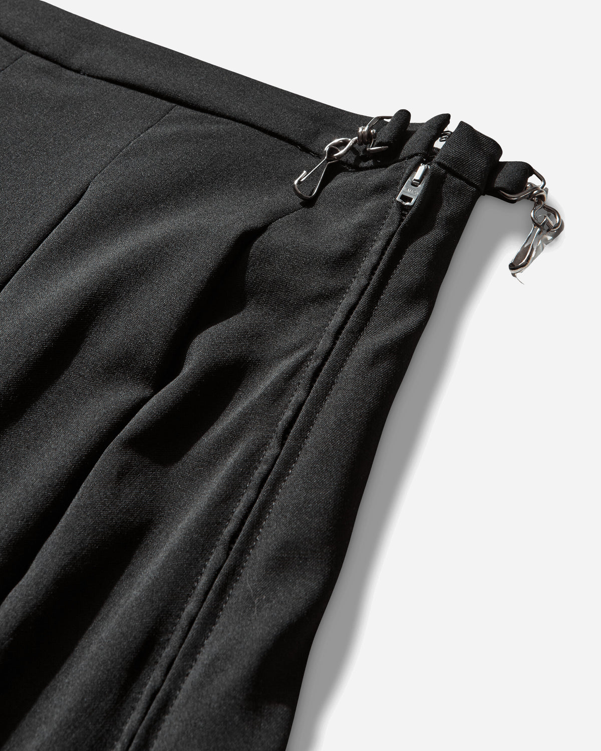 Our Legacy Wmns Object Skirt Black Worsted Wool Skirts Mini W2264OBW 001