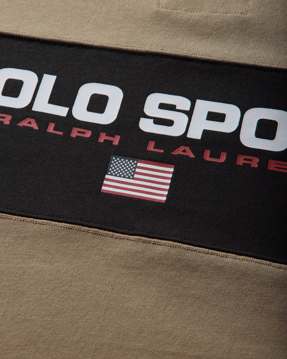 Polo Ralph Lauren Knit Rugby Pullover Rl Khaki/Black Boot T-Shirts Polo REF! RL KHAKI