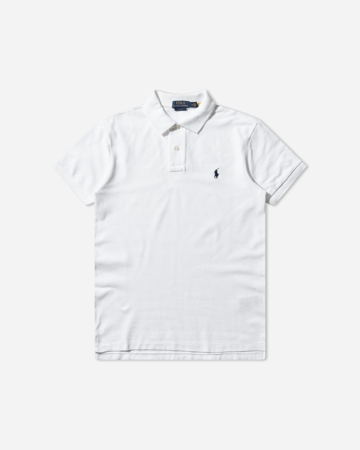 Polo Ralph Lauren Ss Slim Fit Short Sleeve 20 1 Mesh White T-Shirts Polo SS-SLIM-FIT WHT