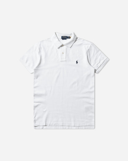 Polo Ralph Lauren Ss Slim Fit Short Sleeve 20 1 Mesh White T-Shirts Polo SS-SLIM-FIT WHT