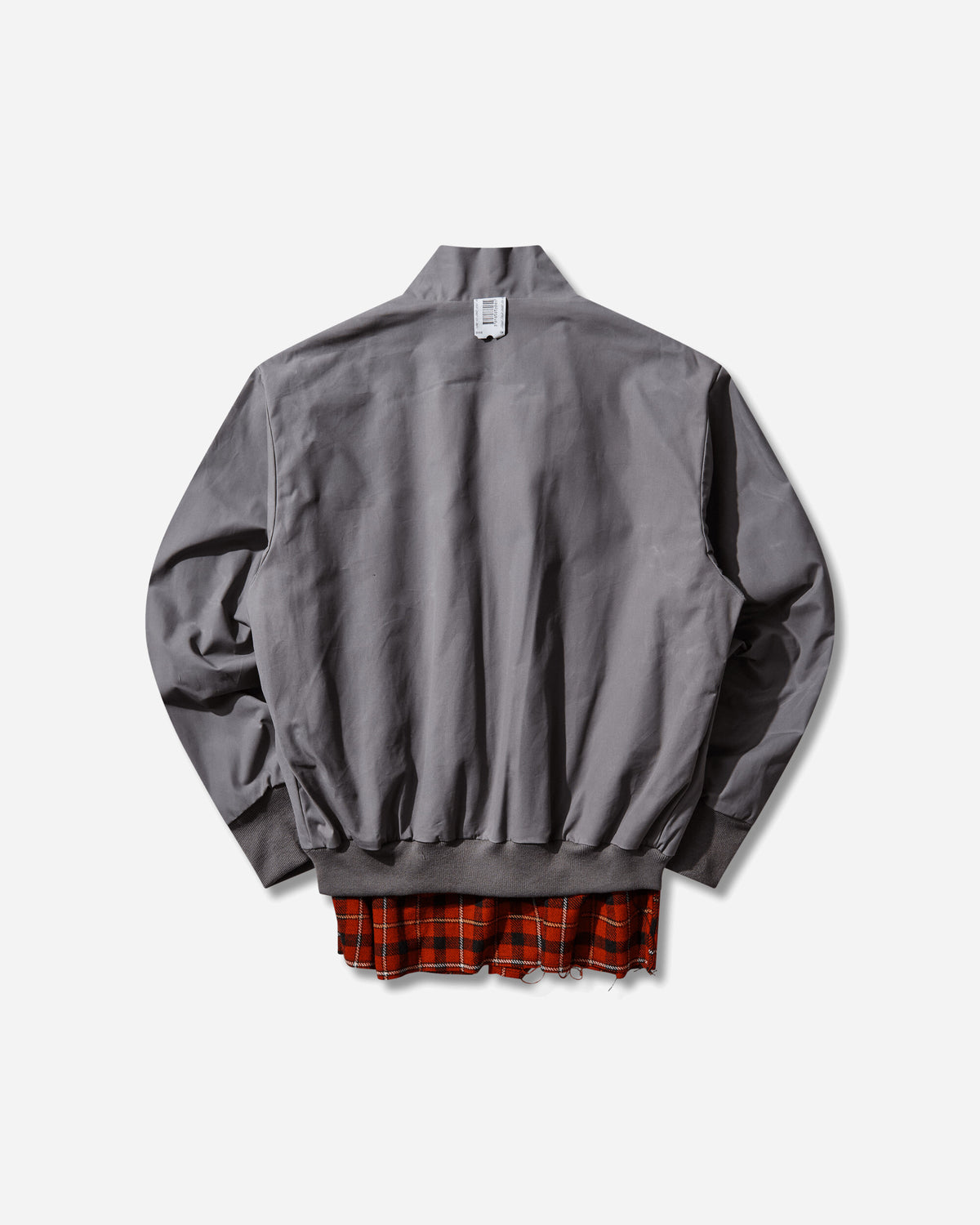 Prototypes Waxed Harrington Jacket Grey Coats and Jackets Bomber Jackets PT09OW01USGY GREY