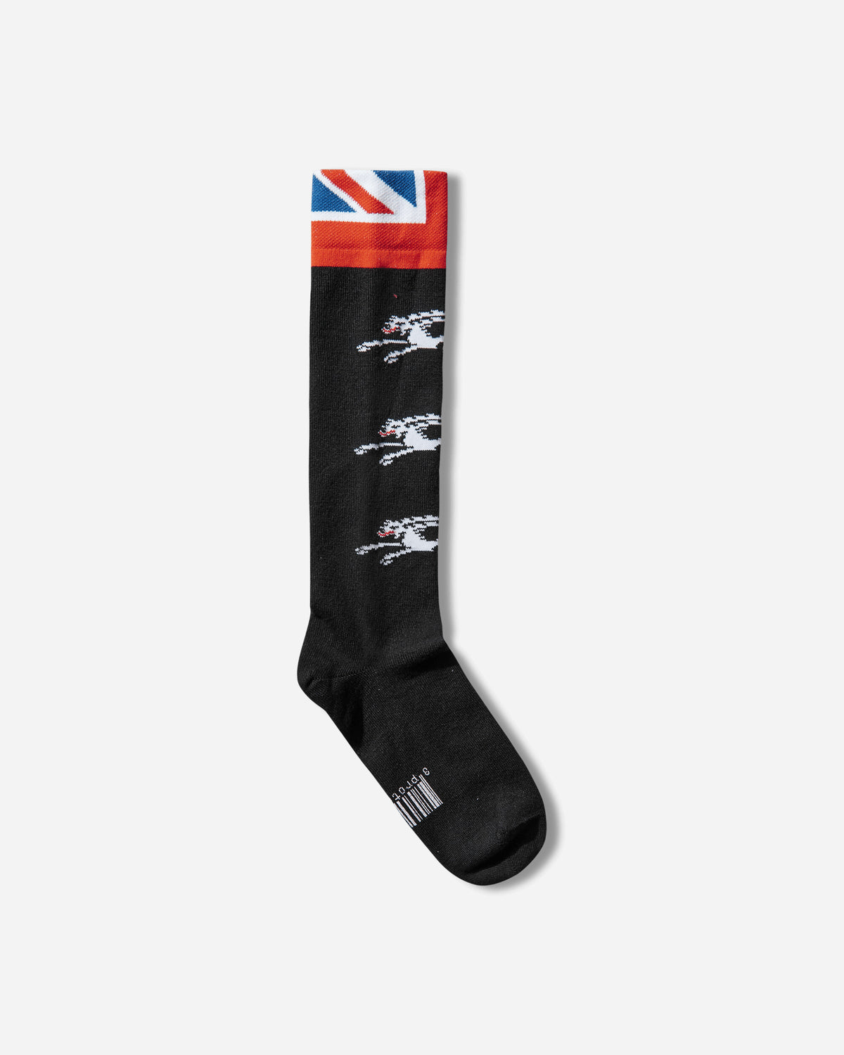 Prototypes Wmns Graphic Socks Thigh High Black Underwear Socks PT09ACC06USBK BLACK
