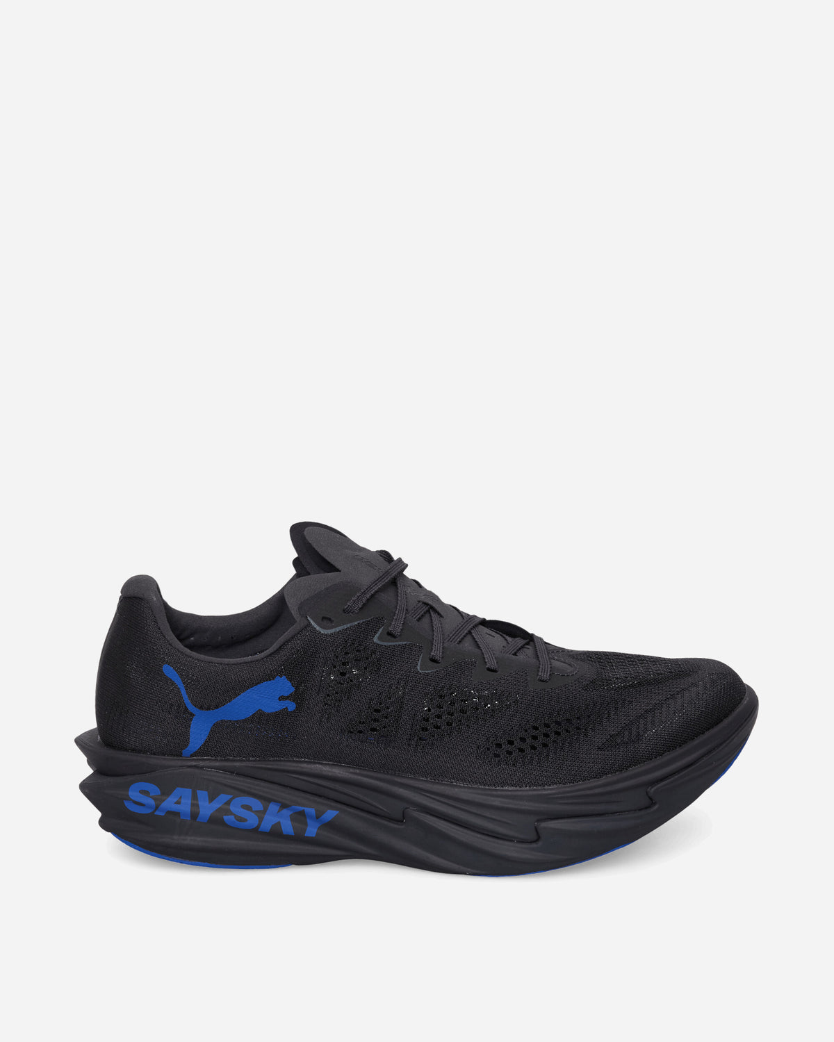 Puma Deviate Nitro Elite 4 Saysky Flat Dark Gray/Vivid Blue Sneakers Low 313942-01