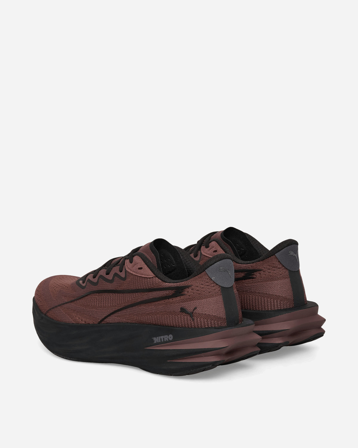 Puma Deviate Pure Nitro Rich Cocoa/PUMA Black Sneakers Low 313904-18