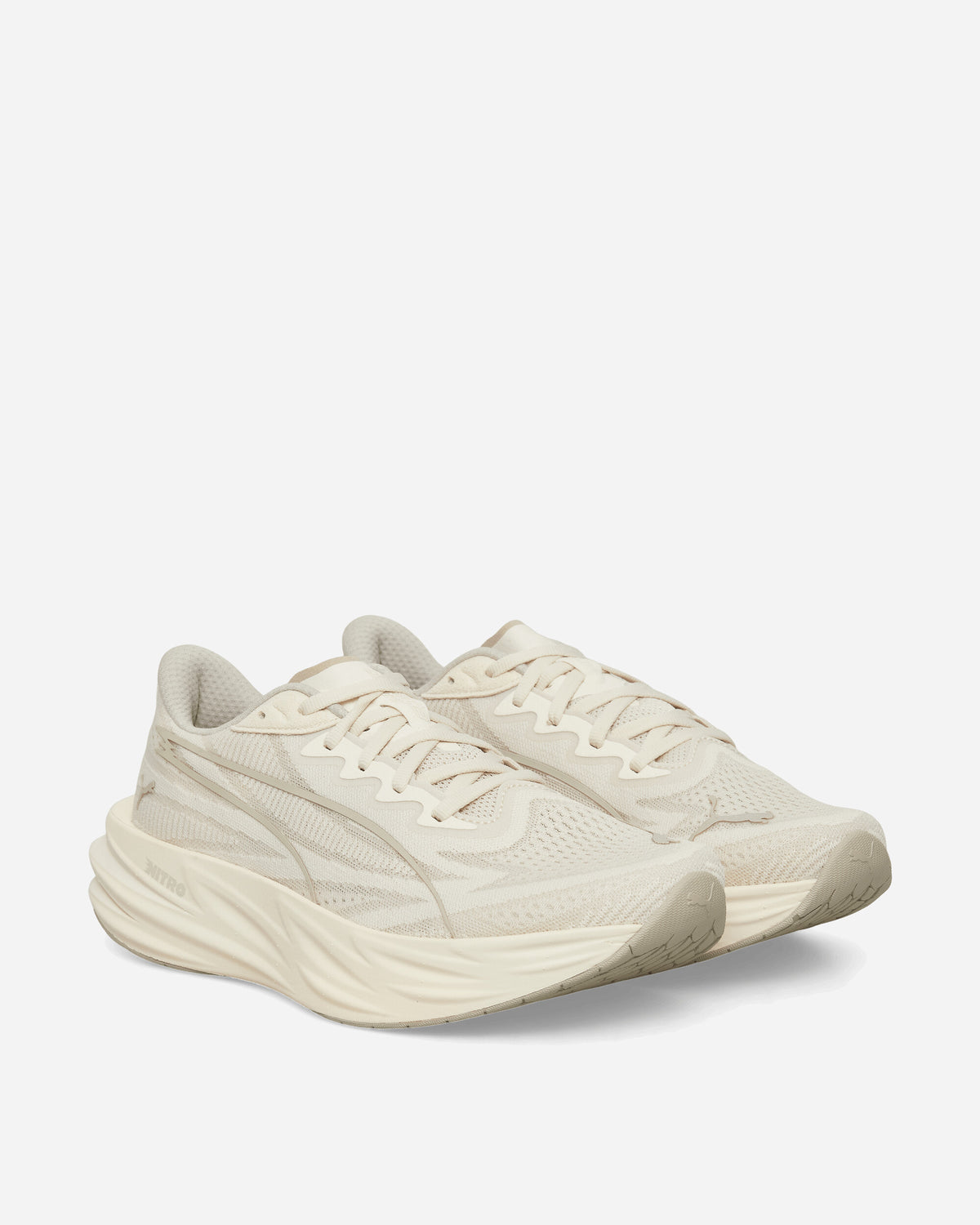 Puma Deviate Pure Nitro Alpine Snow/Warm White Sneakers Low 313904-03