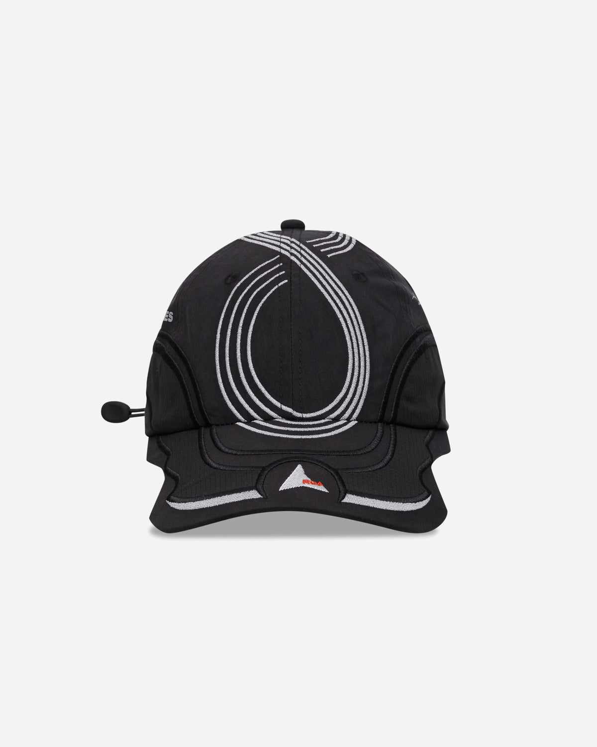 ROA Roa x Eightlines PURSUIT 6 Panel Cap Black Hats Caps YBUW2159FA129 BLK0001