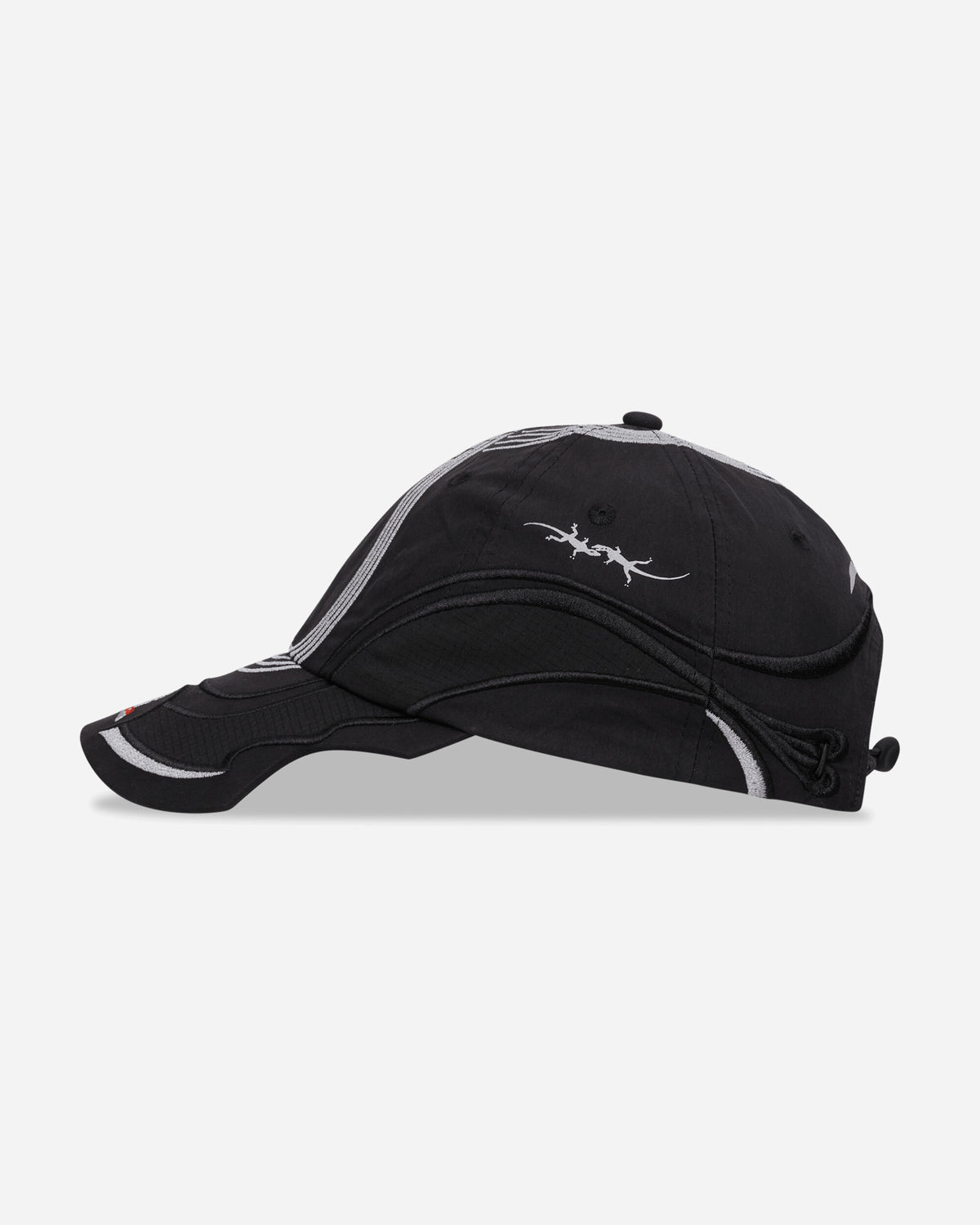 ROA Roa x Eightlines PURSUIT 6 Panel Cap Black Hats Caps YBUW2159FA129 BLK0001