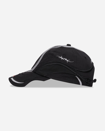 ROA Roa x Eightlines PURSUIT 6 Panel Cap Black Hats Caps YBUW2159FA129 BLK0001