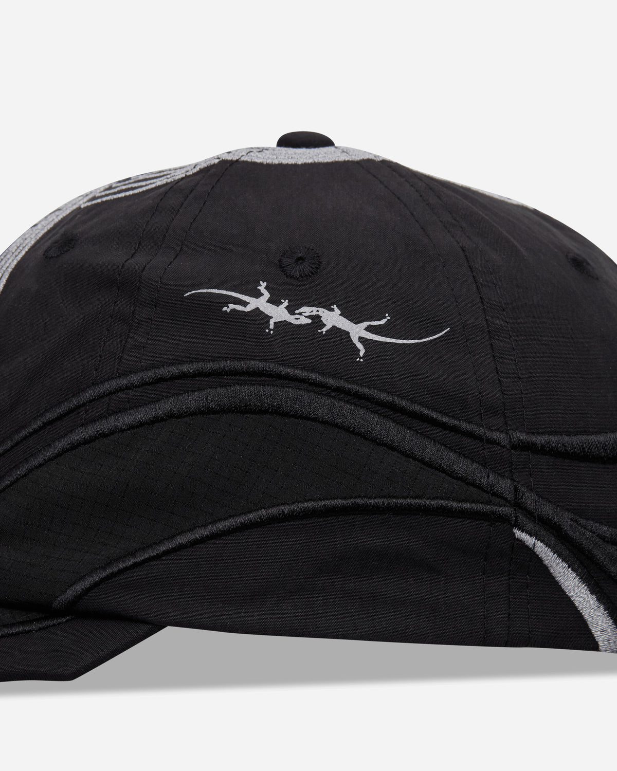 ROA Roa x Eightlines PURSUIT 6 Panel Cap Black Hats Caps YBUW2159FA129 BLK0001
