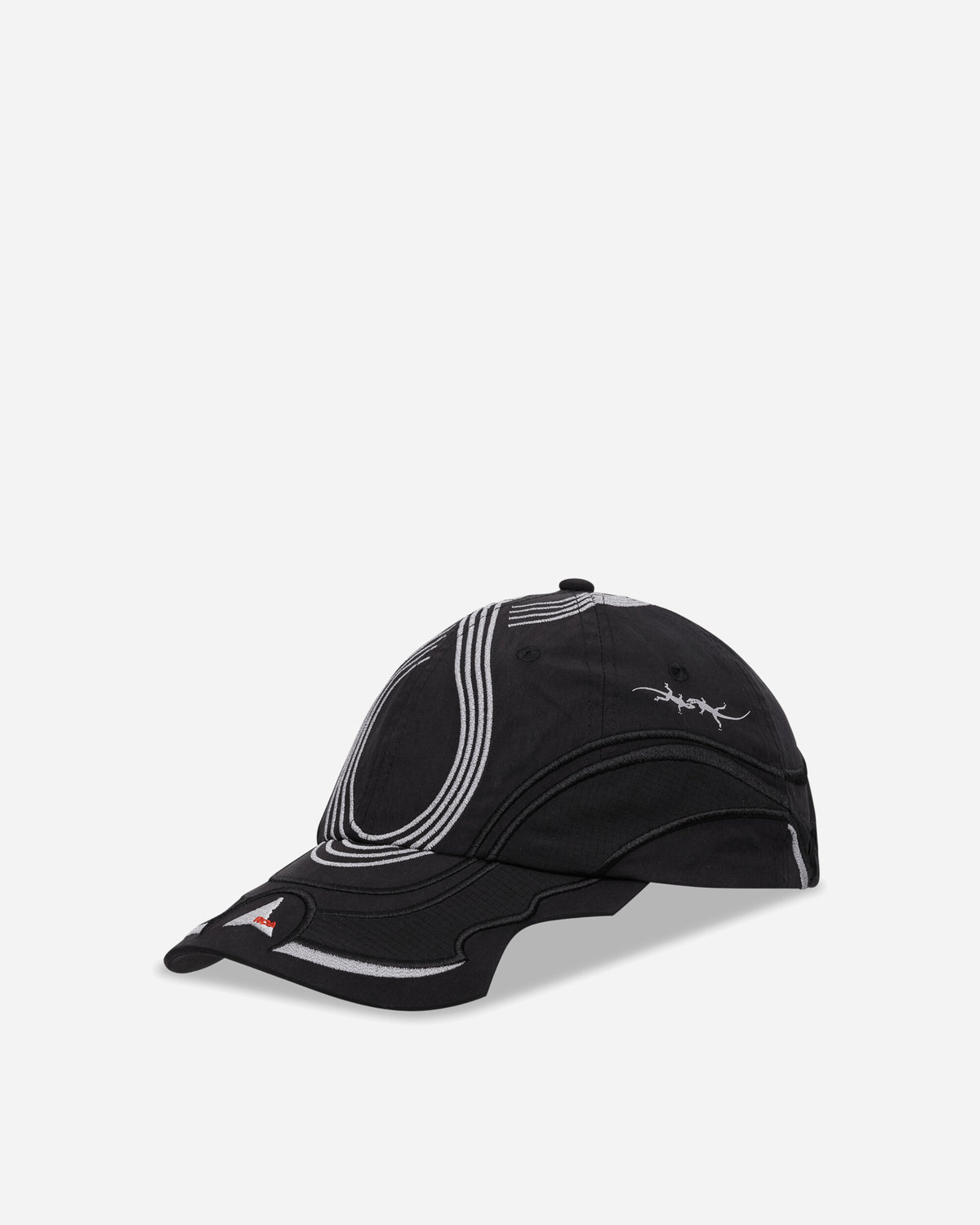 ROA Roa x Eightlines PURSUIT 6 Panel Cap Black Hats Caps YBUW2159FA129 BLK0001