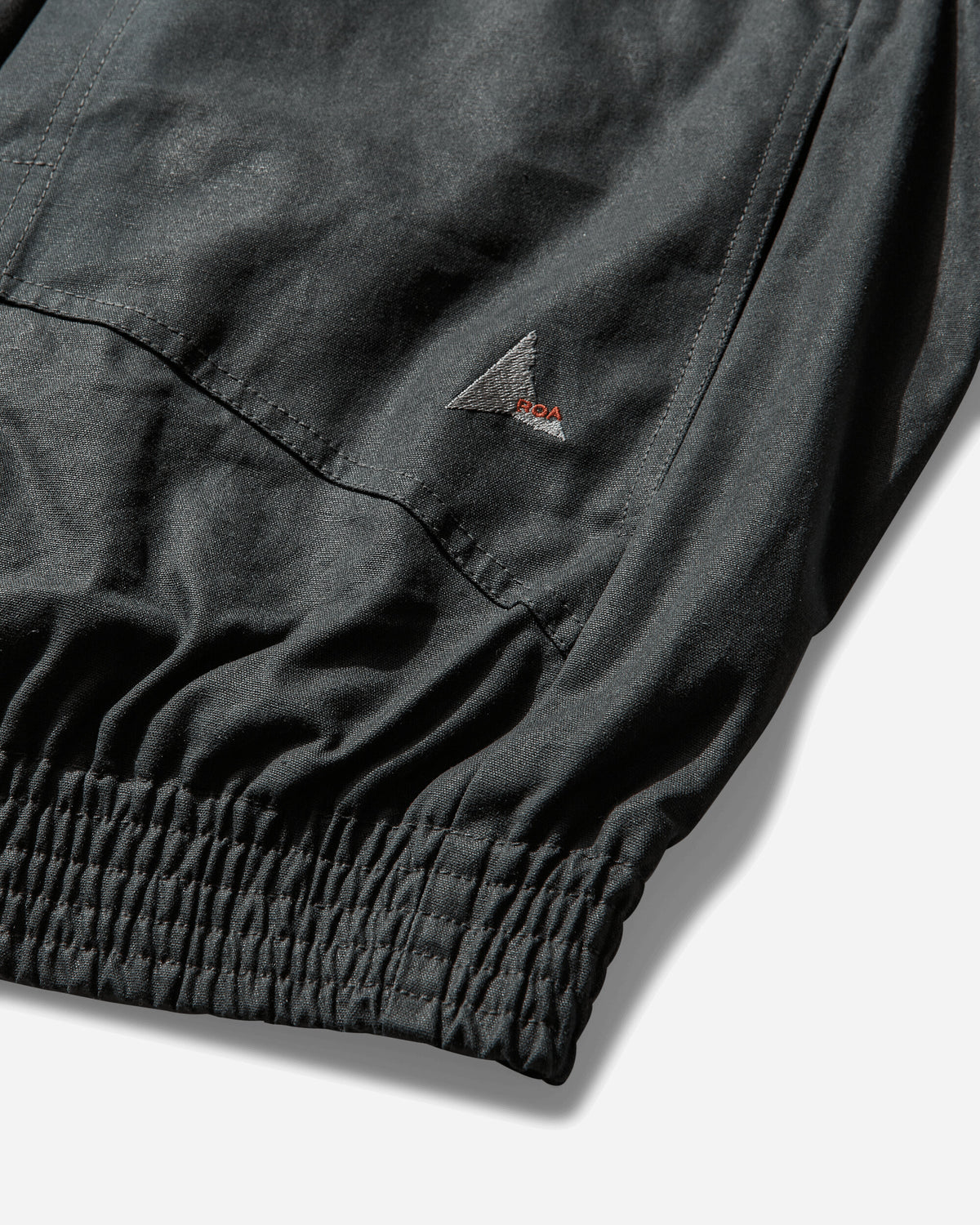 ROA Pilot Waxed Canvas Jacket Dark Green Coats and Jackets Jackets YBMW0164FA133 GRN0003