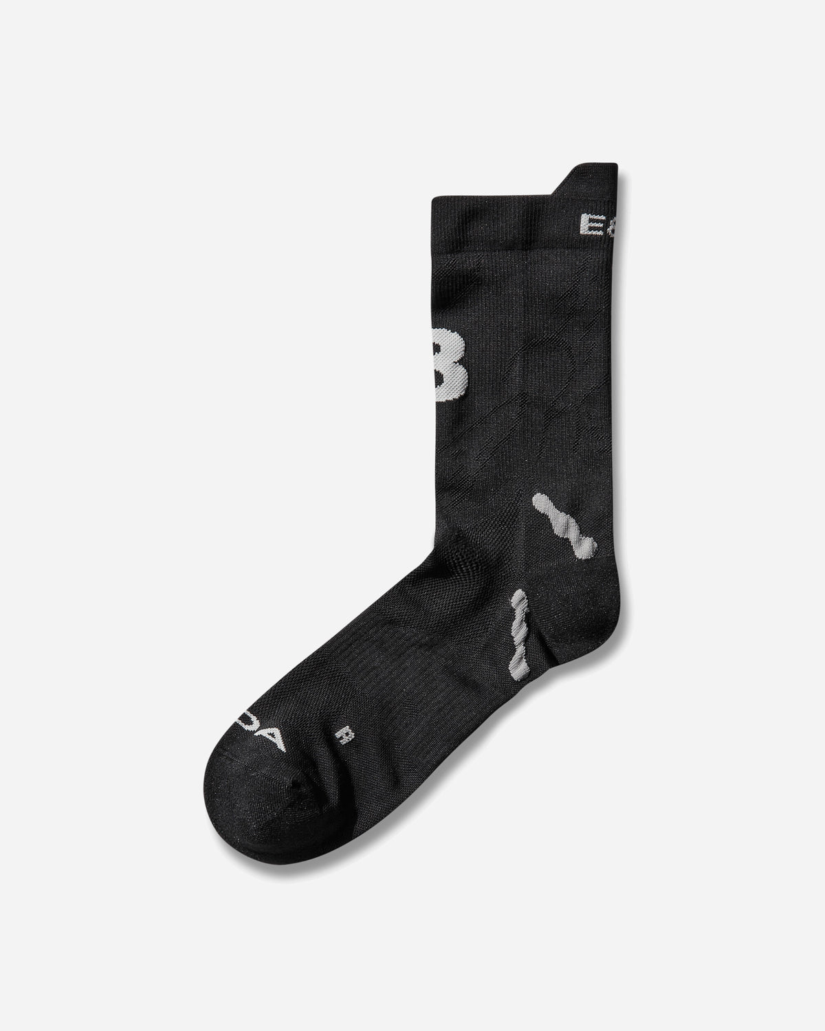 ROA Roa x Eightlines RYLI Q-skin Technical Crew Socks Black Underwear Socks YBUW049YA23 BLK0001