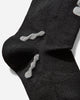 ROA Roa x Eightlines RYLI Q-skin Technical Crew Socks Black Underwear Socks YBUW049YA23 BLK0001